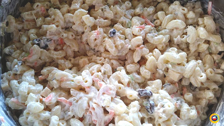 Filipino Chicken Macaroni Salad