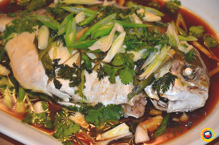 Steamed Fish Recipe with Oil