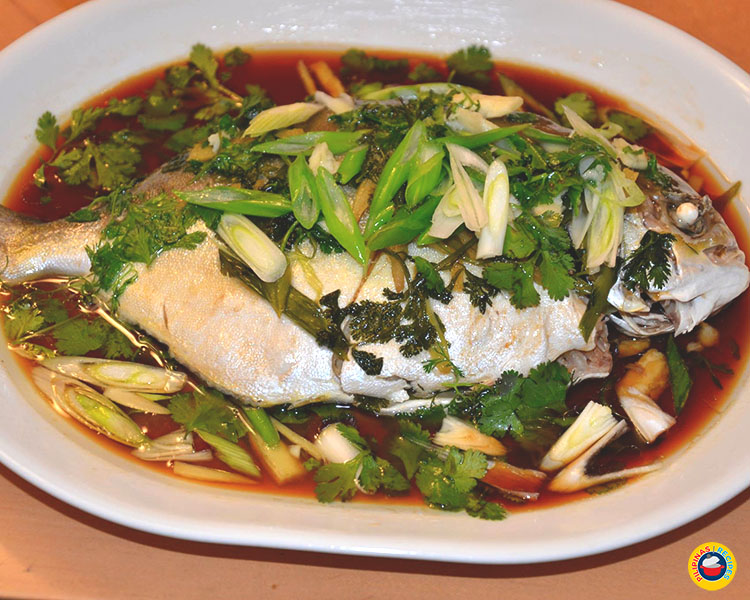 Steamed Fish with Oil