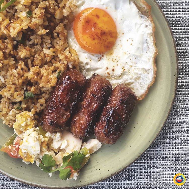 Garlic Fried Rice with Longganisa and Egg