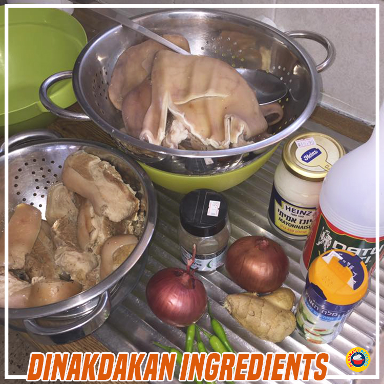 Dinakdakan Ingredients