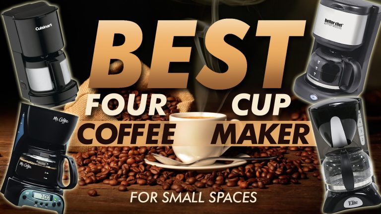 The Best 4-Cup Coffee Maker For Small Spaces: 5 Reviews